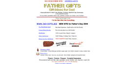 Desktop Screenshot of fathergifts.com
